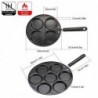 Frying pan with 4 / 7 holes - non-stick - for eggs - pancakesKitchen