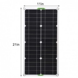 Solar panel kit - battery charger - dual USB - 250W - with controller - for car / yacht / SmartphonesSolar panels