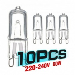Halogen LED bulb - for refrigerators / ovens - G9 - 20W - 25W - 40W - 60W - 10 piecesBulbs