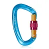 25KN karabijnhaak - met schroefsluiting - voor wandelen / rotsklimmen / kamperenSurvival gereedschap