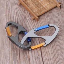 8-vormige karabijnhaak - om te wandelen / kamperenSurvival gereedschap