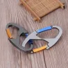 8-vormige karabijnhaak - om te wandelen / kamperenSurvival gereedschap