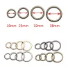 Veer O-ring gesp - ronde drukknop - haak - karabijnhaak - 19mm - 25mm - 32mm - 38mmSleutelhangers