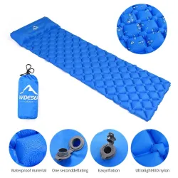Opblaasbare slaapmatras - met tas - om te wandelen / kamperenSurvival gereedschap