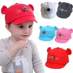 Kinderpet - snapback met kattenorenPetjes & mutsjes