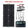 Solar panel kit - battery charger - dual USB - 250W - with controller - for car / yacht / SmartphonesSolar panels