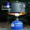 Draagbaar gasfornuis - butaangas - voor picknick / camping - BRS-3000tSurvival gereedschap