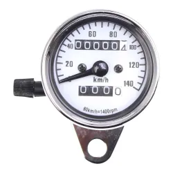 Dubbele snelheidsmeter voor motorfietsen - LED - 12VInstrumenten