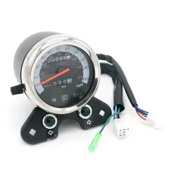 Dubbele motorsnelheidsmeter - universeel - met LED-indicatorInstrumenten