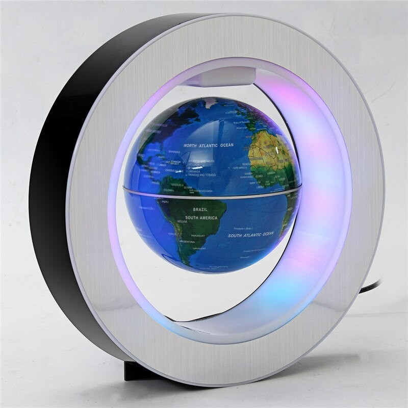 Floating / levitation magnetic globe - world map - night light - LEDLights & lighting