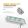COB - DRL - running car light - feather / round - U-shaped - 12V - 2 piecesDaytime Running Lights (DRL)
