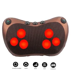 Elektrisch massagekussen - voor nek / rug / hele lichaamMassage