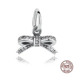 Kristallen strik hanger - voor armbanden/kettingen - 925 sterling zilverArmbanden
