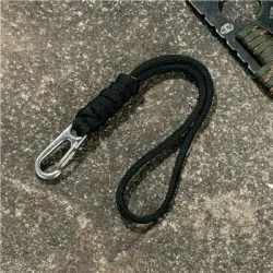 Multifunctioneel paracord - survival / noodkoord - met sleutelhangerSleutelhangers