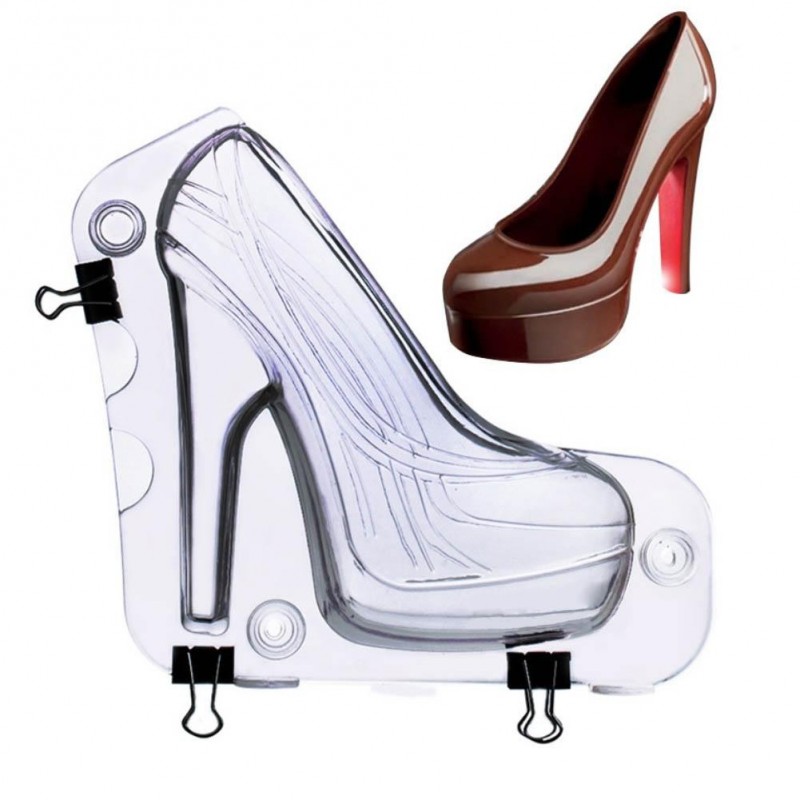 3D high heel shaped mold - for cakes / chocolate / jellyBakeware