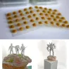 Landscape terrain model - simulation flower / cluster / wild rose - DIY miniature - 50 piecesConstruction
