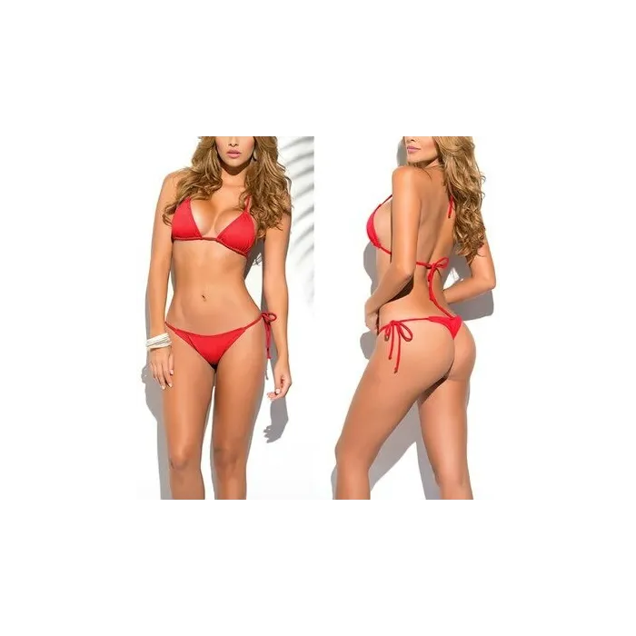 Sexy bikiniset - badpak - met string - one sizeBadkleding