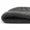 Knitted warm hat - short - ribbed - unisexHats & Caps