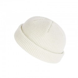 Knitted warm hat - short - ribbed - unisexHats & Caps