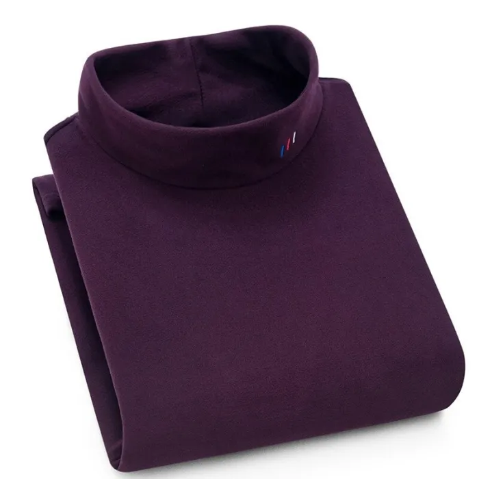 Velvet turtleneck / sweater - with fleece liningHoodies & Sweatshirt