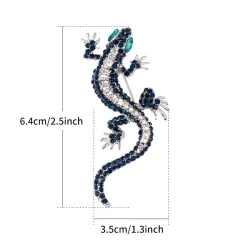 Marine kristal hagedis - brocheBroches