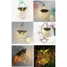 Solar tuinlamp - hanglamp / lantaarn - waterdicht - LED - ananasvormSolar verlichting