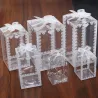 Transparante geschenkdoos - bruiloft / feest / taarten / cadeautjesDecoratie