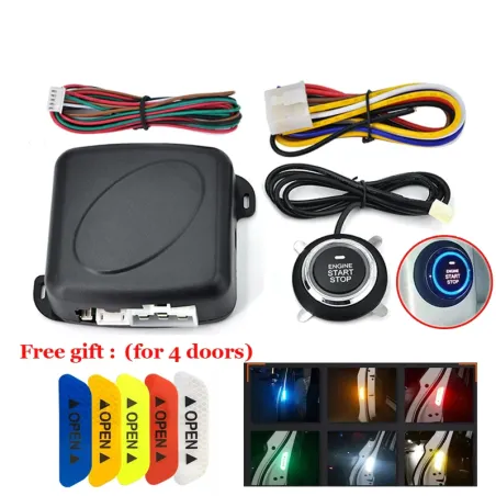 Engine system lock - ignition push button - start / stop - 12VCar parts
