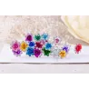 Luxe haarspelden met kristallen bloemen - 200 stuksHaarspelden