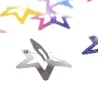 Kleurrijke haarspeldjes - glitter vlinders / sterren - 12 stuksHaarspelden