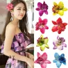 Fashionable hair clip - handmade - flower orchidHair clips