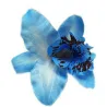 Fashionable hair clip - handmade - flower orchidHair clips