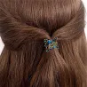 Krab / vlindervormige retro haarclip - met kristallenHaarspelden