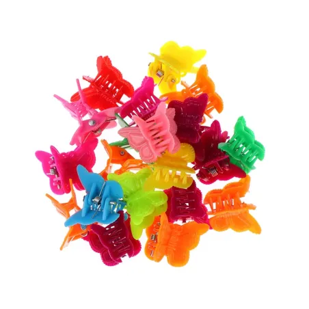 Mini kleurrijke vlinders - haarspeldjesHaarspelden
