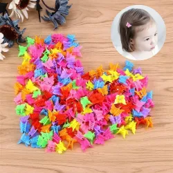 Mini kleurrijke vlinders - haarspeldjesHaarspelden