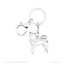 Shiba inu - emaille hond - metalen sleutelhangerSleutelhangers
