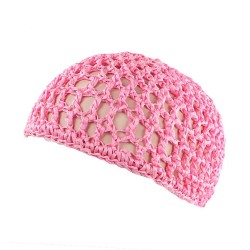 Mesh crochet cap - trendy hair netHats & Caps