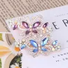 Crystal butterfly - elegant hair clipHair clips