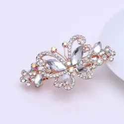 Crystal butterfly - elegant hair clipHair clips