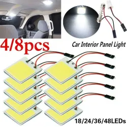 Auto-interieur paneelverlichting - LED lamp - SMD - COB - T10 - 4W - 12VLED