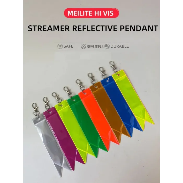 Kaarslicht streamer - reflecterende sleutelhanger - veiligheidshangerSleutelhangers