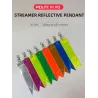 Kaarslicht streamer - reflecterende sleutelhanger - veiligheidshangerSleutelhangers