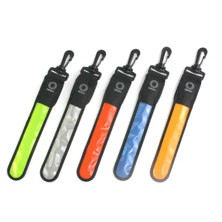 Reflecterende riem - veiligheidssleutelhanger met LED - voor fietsen / hardlopen / nachtwandelenSleutelhangers