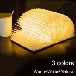 3D boek vormig nachtlampje - opvouwbaar - magnetisch - LED - USB - 5VVerlichting