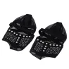 Ballet / dans sokken - open teen / beschermende leren pads - mesh / strassDames mode