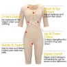 Slimming bodysuit - arms / waist / thighs - full body shaper - with zipperJumpsuits