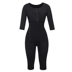 Slimming bodysuit - arms / waist / thighs - full body shaper - with zipperJumpsuits
