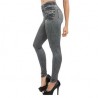 Warme legging - afslankbroek - met fleece voering/zakkenBroeken