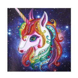 5D diamant schilderij - mozaïek - eenhoorn / kat / uil - educatieve kunstambachtenDecoratie