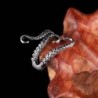 Octopus tentacle ring - titanium steel - adjustableRings